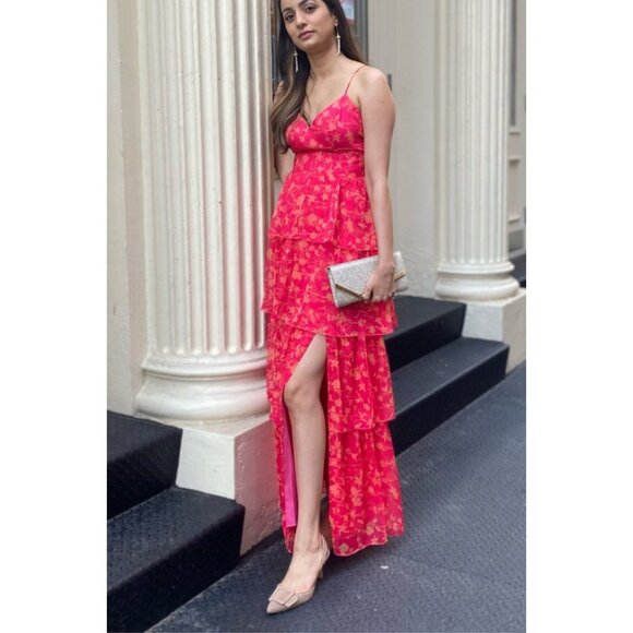 Amanda Uprichard Thaddea Maxi Dress in Brookeside Medium New Womens Gown - Picture 11 of 15